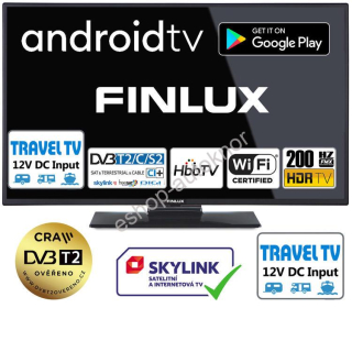 Finlux TV24FHMF5770- ANDROID T2 SAT SMART WIFI 12V-